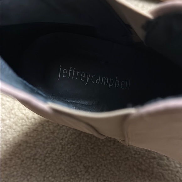 Jeffrey Campbell Tan Ankle Booties Fashionable Shoes - Picture 2 of 10
